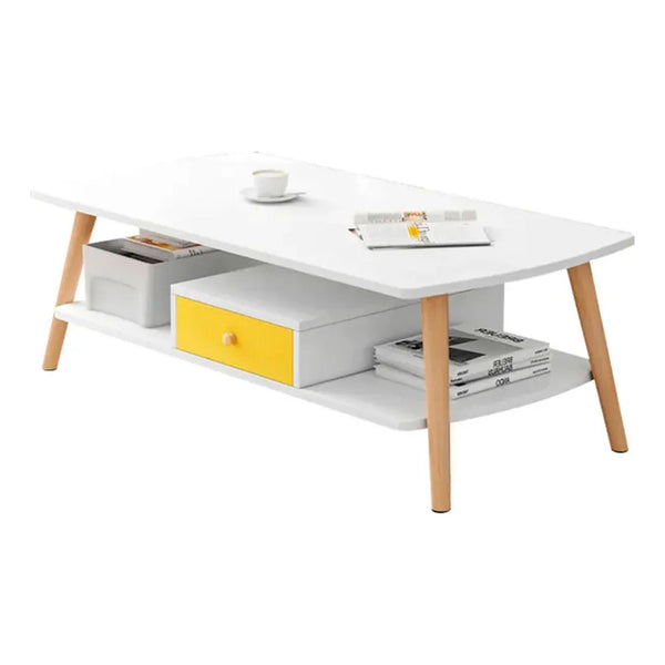 Mesa De Centro Dos Niveles 100cm