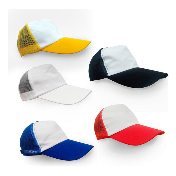 Pack X10 Jockey Gorro Con Malla Sublimacion