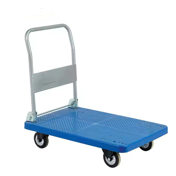 Carro De Carga Plegable Manual Yegua 300kg 4 Ruedas Multiuso