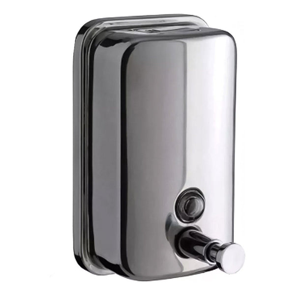 Dispensador Jabón Acero Inoxidable 500 Ml Plateado