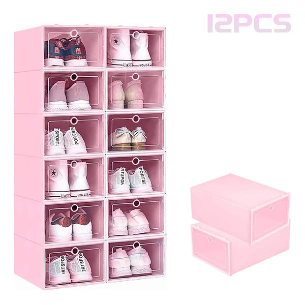 Cajones Organizadores De Zapatos Pack Con 12 Unidades