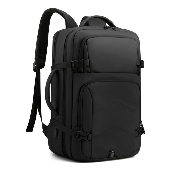 Mochila Maleta Seguridad Antirrobo Impermeable Multifunciona Negro