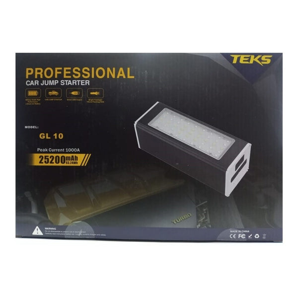 Partidor Emergencia Auto Teks Jump Starter Powerbank 12v 24v