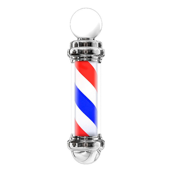 Poste Barbero Peluquería Barbería Luz Giratorio Pole Colores