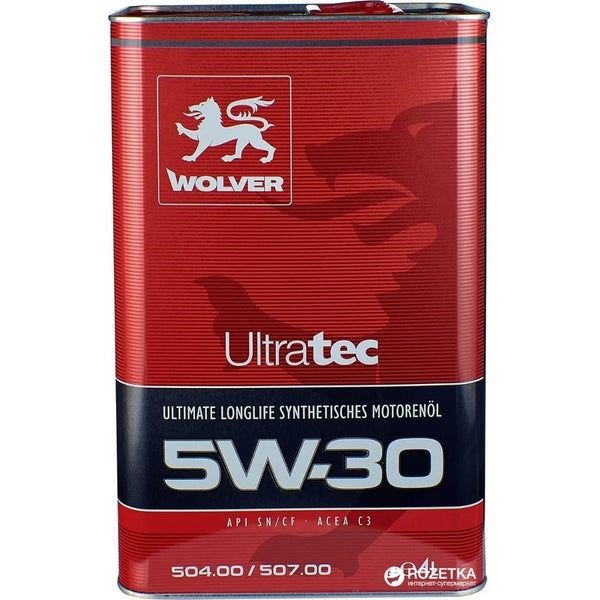 Aceite Motor 5w30 Wolver 100% Alemán Para 20.000 Km 5 Litros