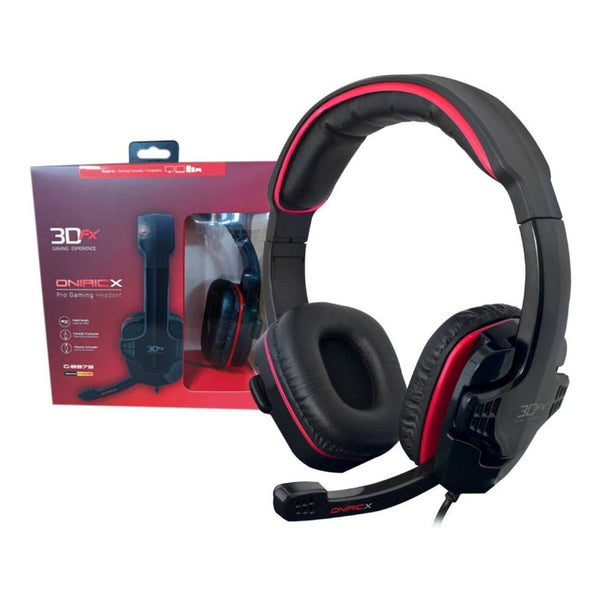 Audífono Oniric X Gaming Headset 3dfx Gamer G-8973 Rojo