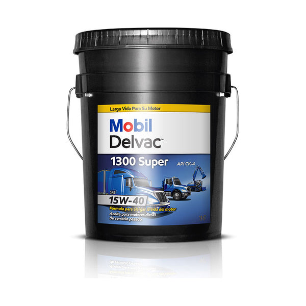 Aceite Motor Mobil Delvac 1300 Super 15w40 19 Lts