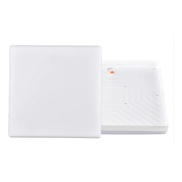 Foco Panel Plafón Led 18w Sobrepuesto Cuadrado Frio Interior Blanco Blanco Frío