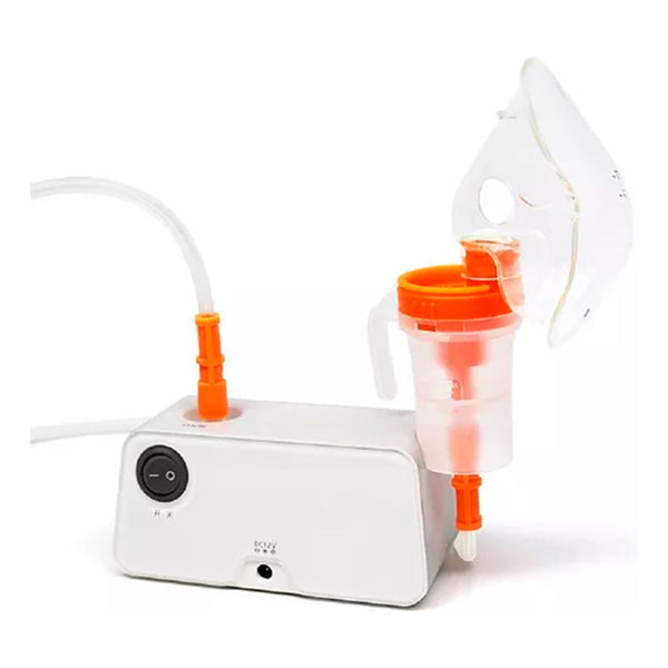 Nebulizador Portátil Adulto Niño Asma Compresor Yuwell Blanco
