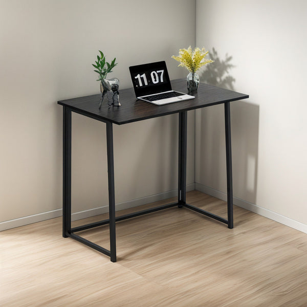 Escritorio Oficina Plegable 80cm Negro