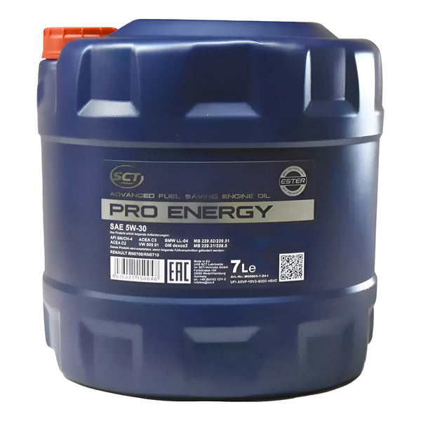Aceite Motor Sct Pro Energy 5w-30 7 Litros 100% Sintético