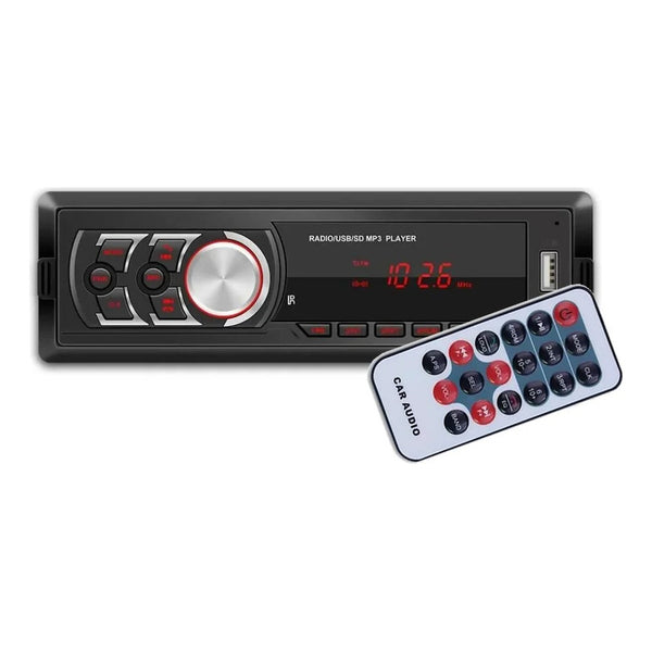 Radio Auto Bluetooth Mp3 Aux Usb Panel Desmontable