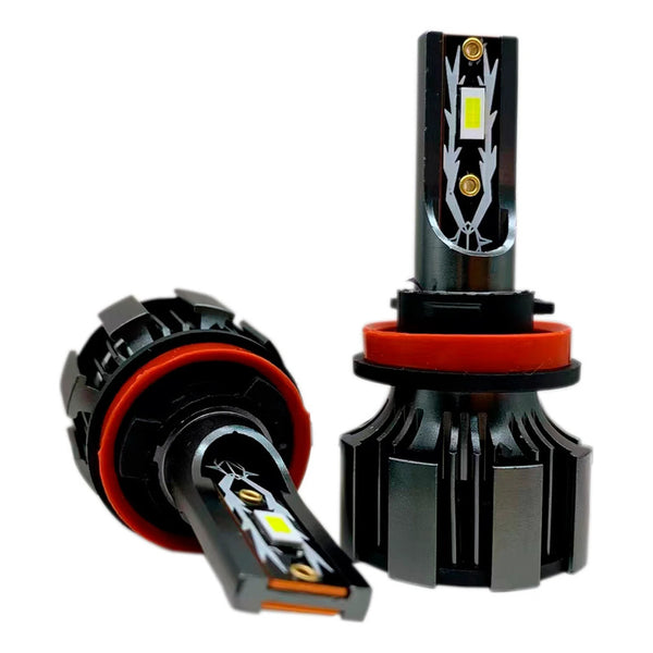 Kit Luces Turbo Led F6 H7 280w 28.000 Lm Reales Con Canbus