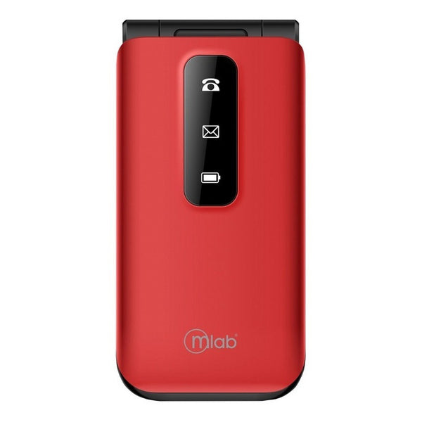 Telefono Celular Senior Shell Sos 3g Red Mlab Rojo