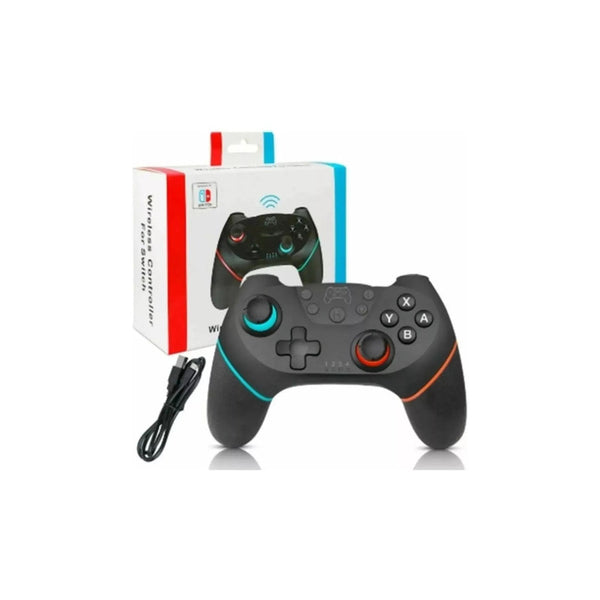Control Mando Inalambrico Compatible Nintendo Switch Color Negro
