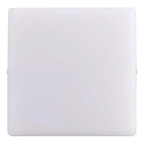 Foco Panel Plafón Led 18w Sobrepuesto 12 Cm Cuadrado Frio Blanco