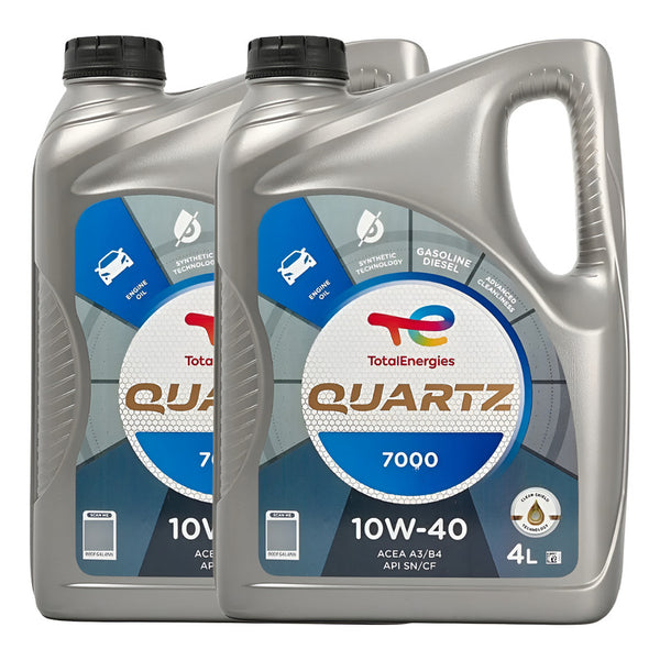 Aceite Para Motor 10w40 Total Quartz 7000 Sn/cf 8lts
