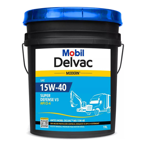 Aceite Mobil Delvac Mx 15w40 19 Litros Balde // Ecban