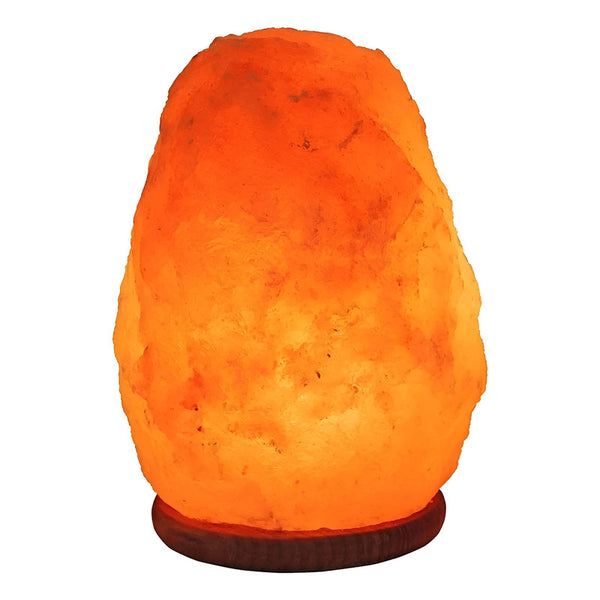 Lampara De Sal Del Himalaya Piedra De 2 A 3 Kg Para 220v Naranja Naranja