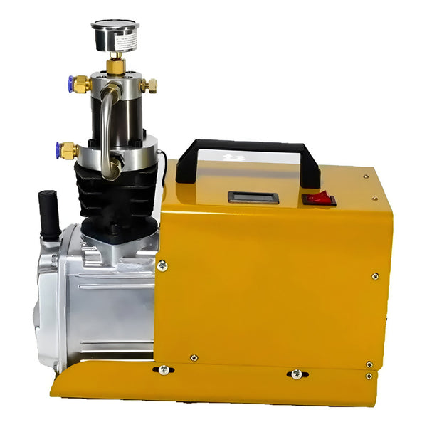 Compresor Pcp Alta Presión Rifles Escubas 4500 Psi 30mpa Amarillo